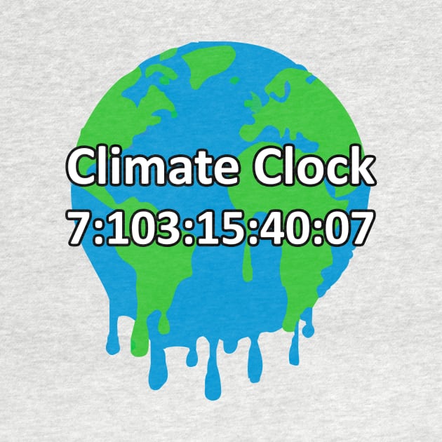 Climate Change Clock Global Warming by ThingyDilly